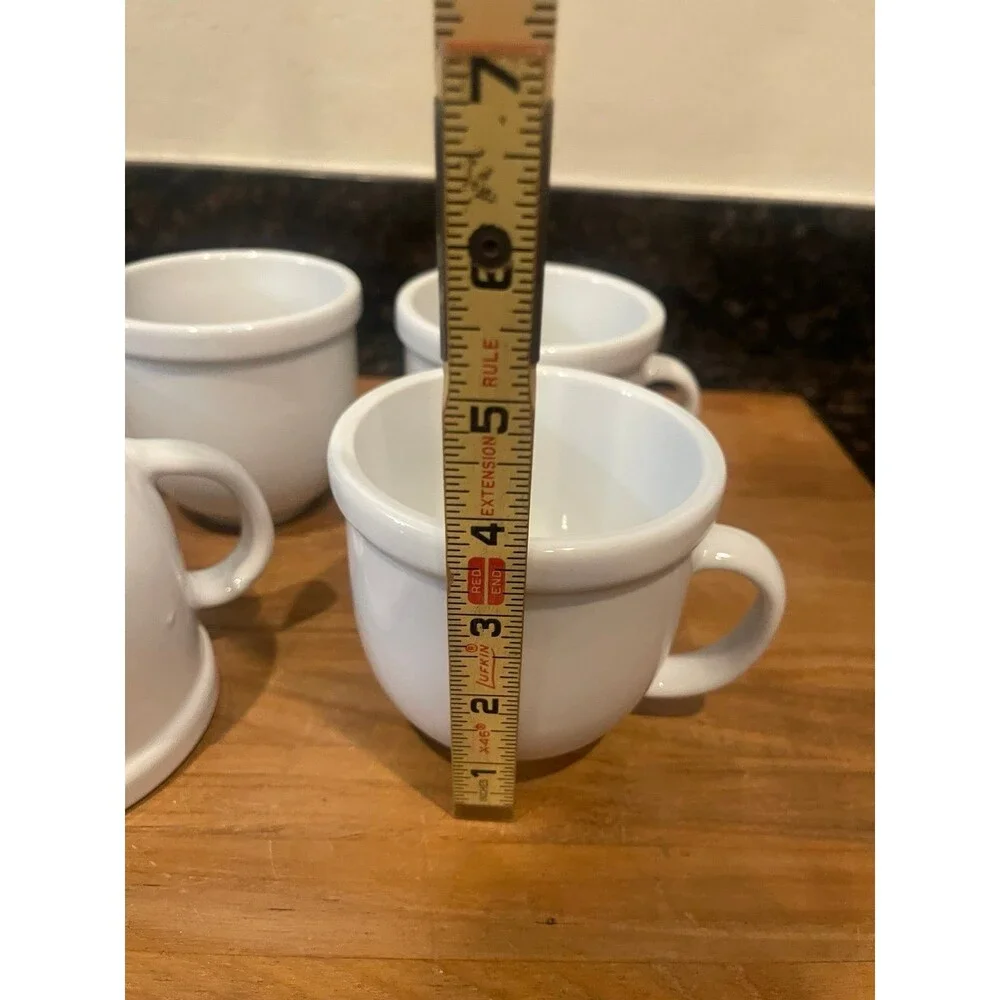 5 Pottery Barn Suppertime Du Jour coffee Mugs